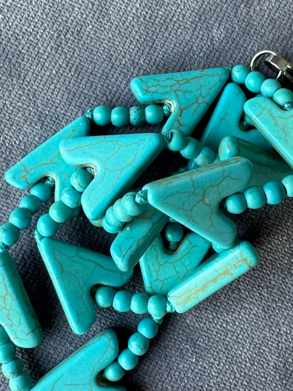 NWOT Tuckernuck Texas Arrow Turquoise Necklace
